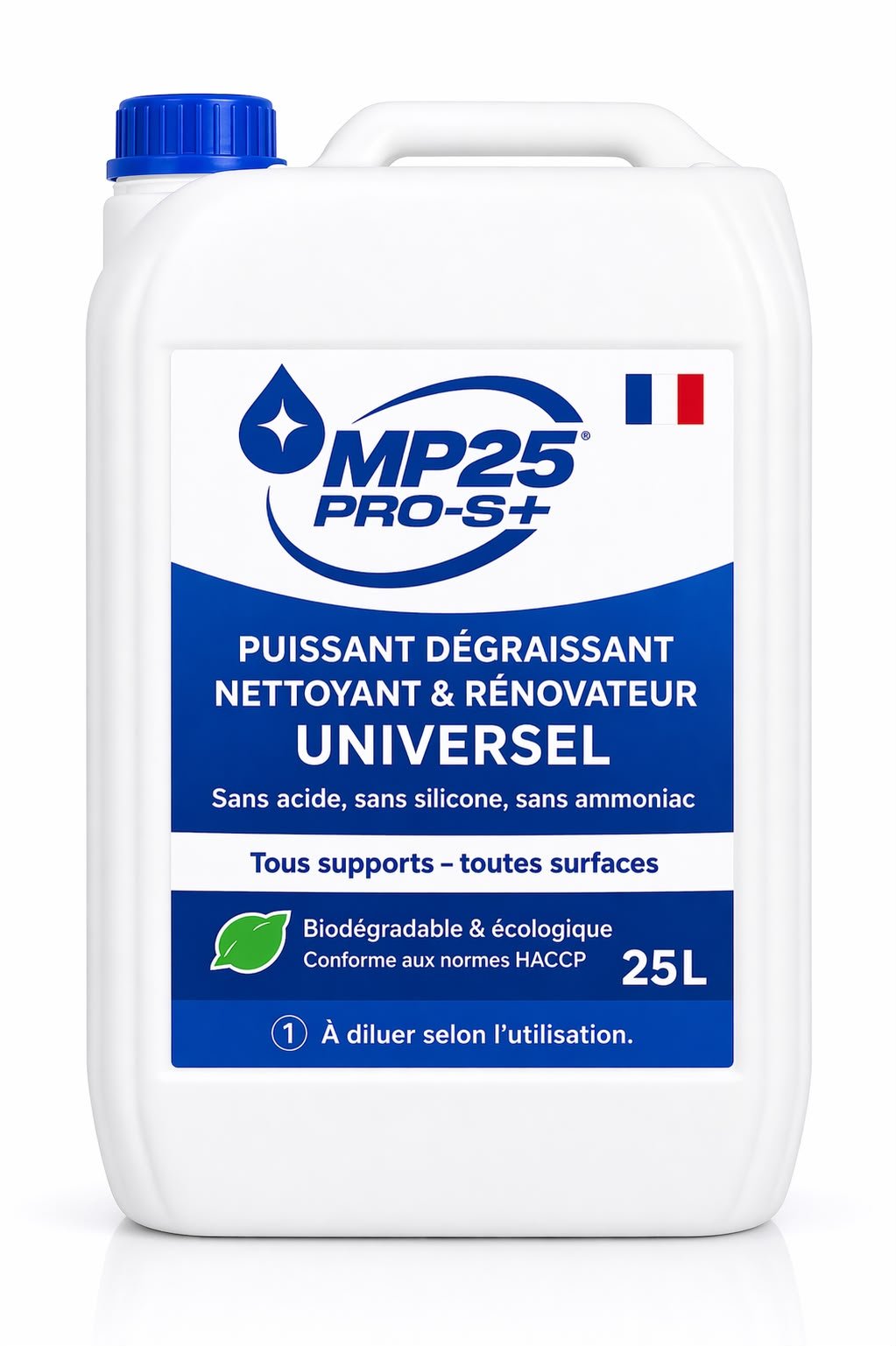 MP25 PRO-S+ — bidon 25 litres avec robinet